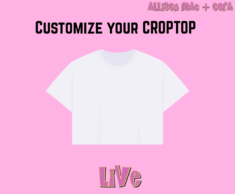 Live Sale Crop Top