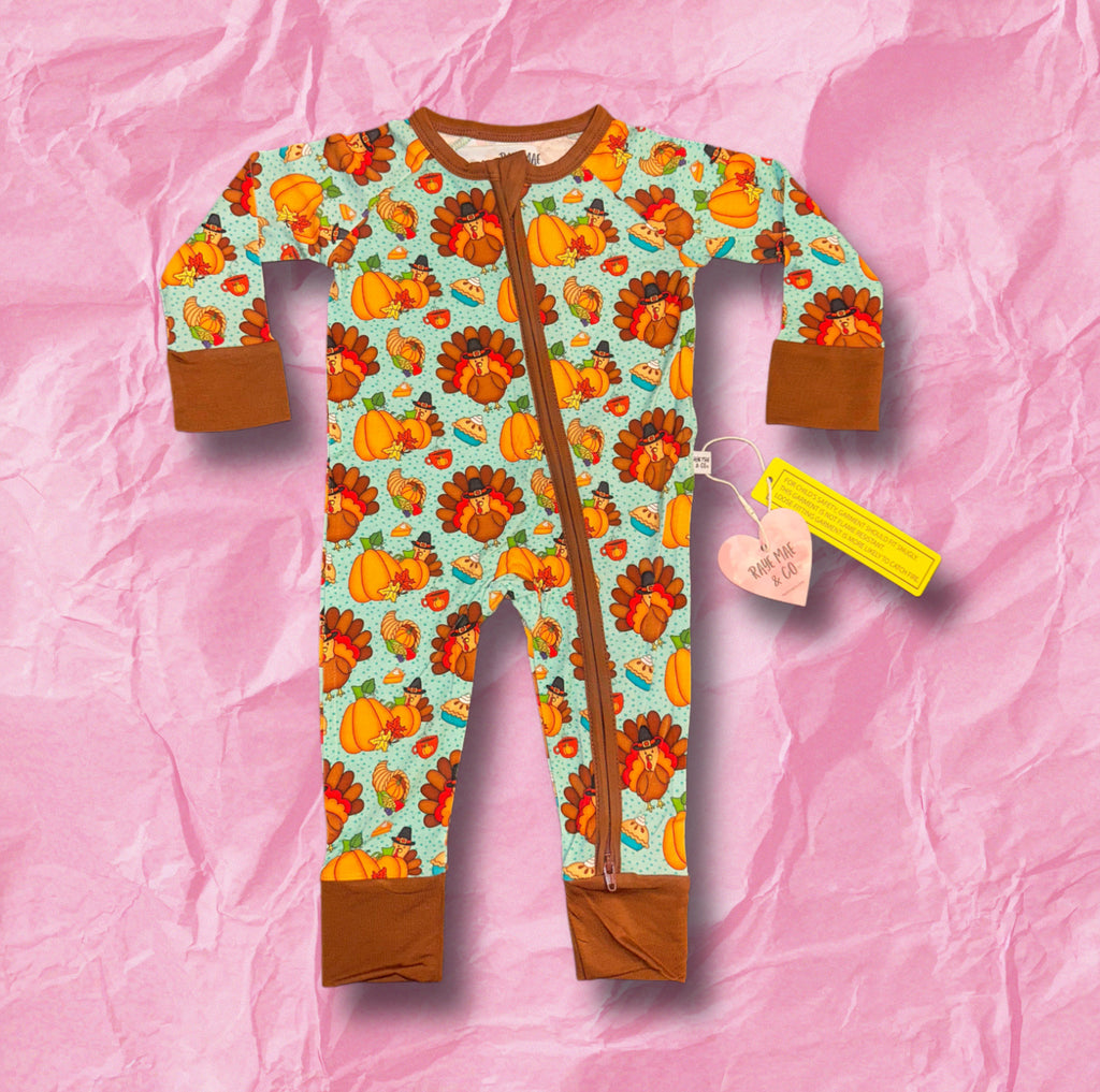 Boys Turkey Bamboo Pajama