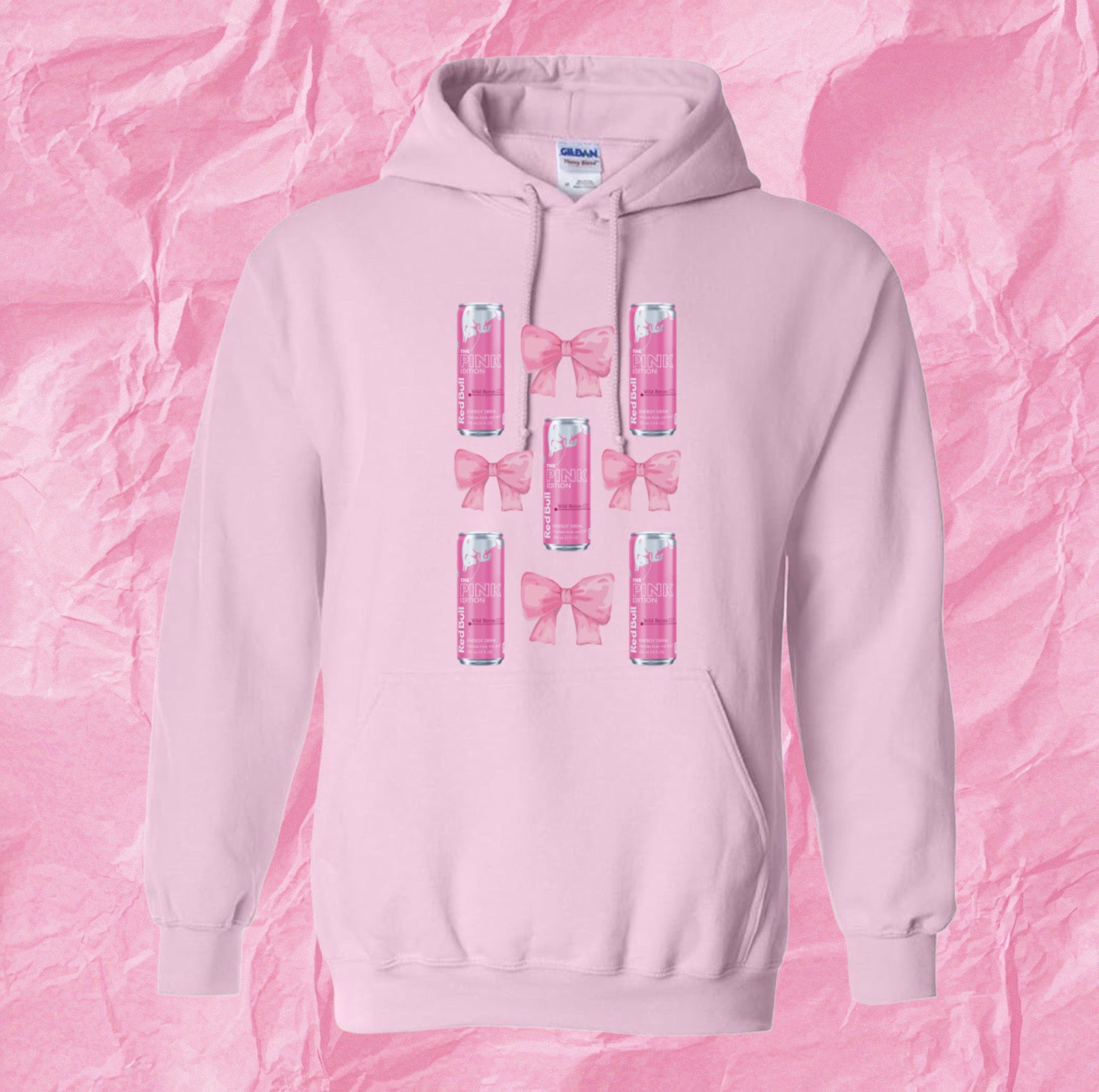 Pink Redbull Hoodie