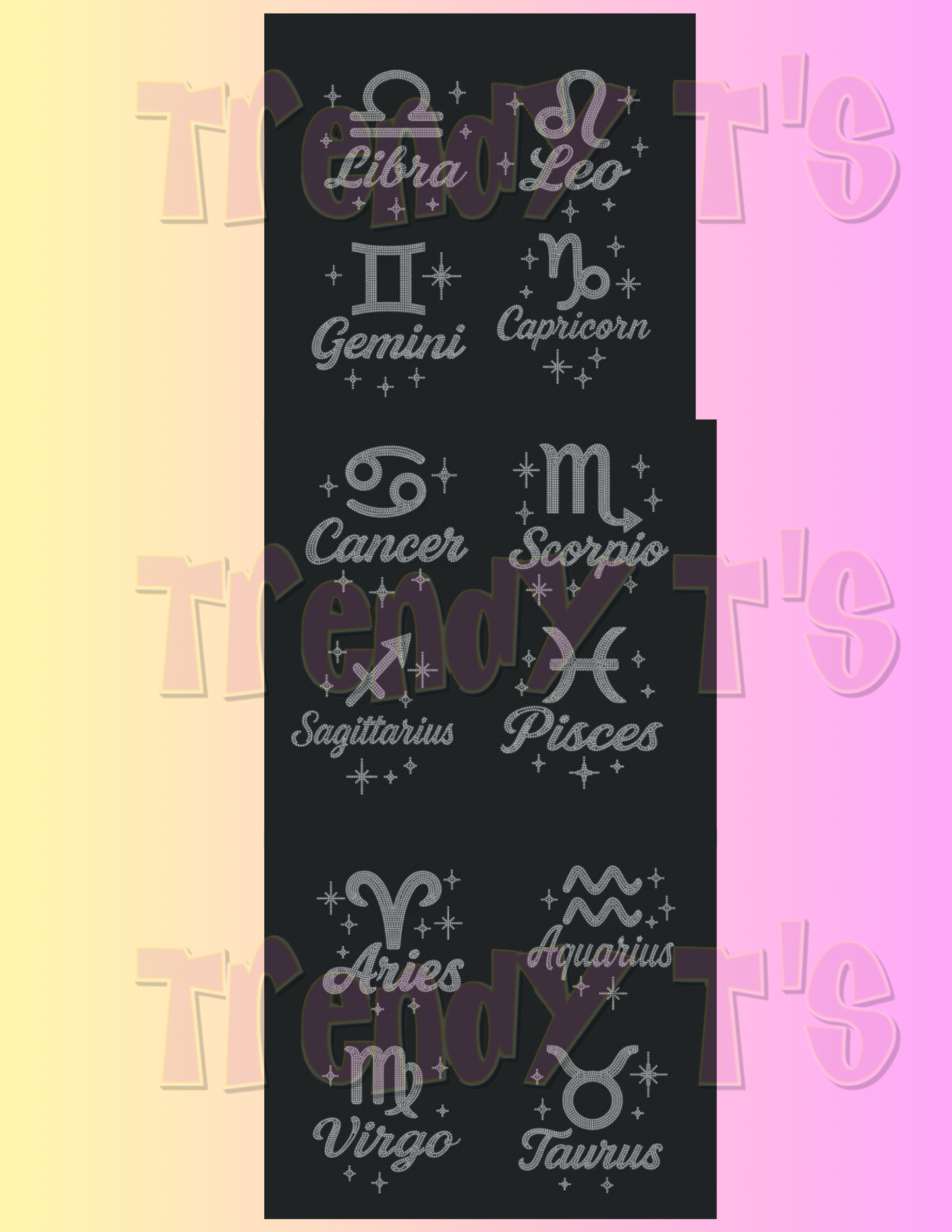Rhinestone Zodiac Crewneck