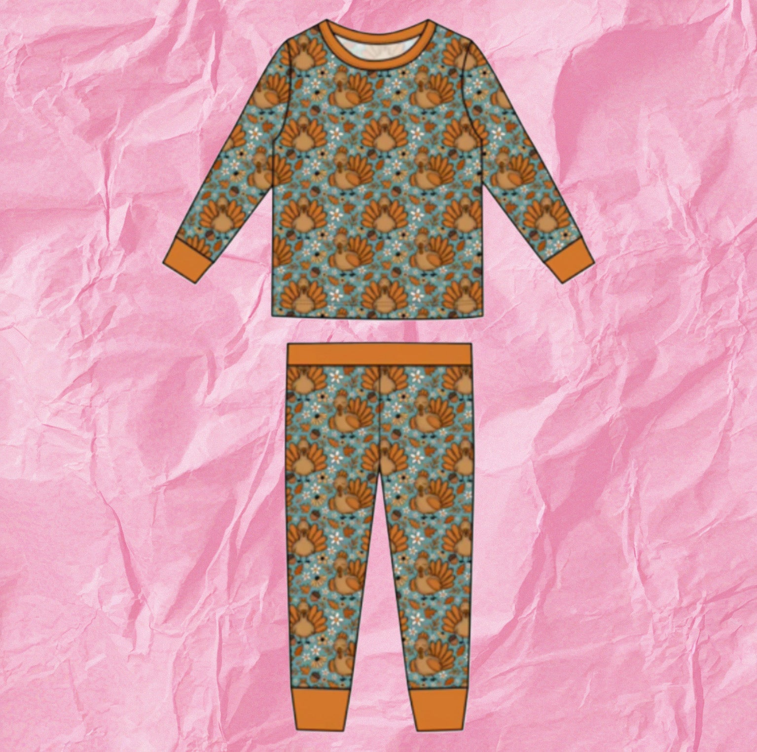 Turkey Bamboo Pajamas