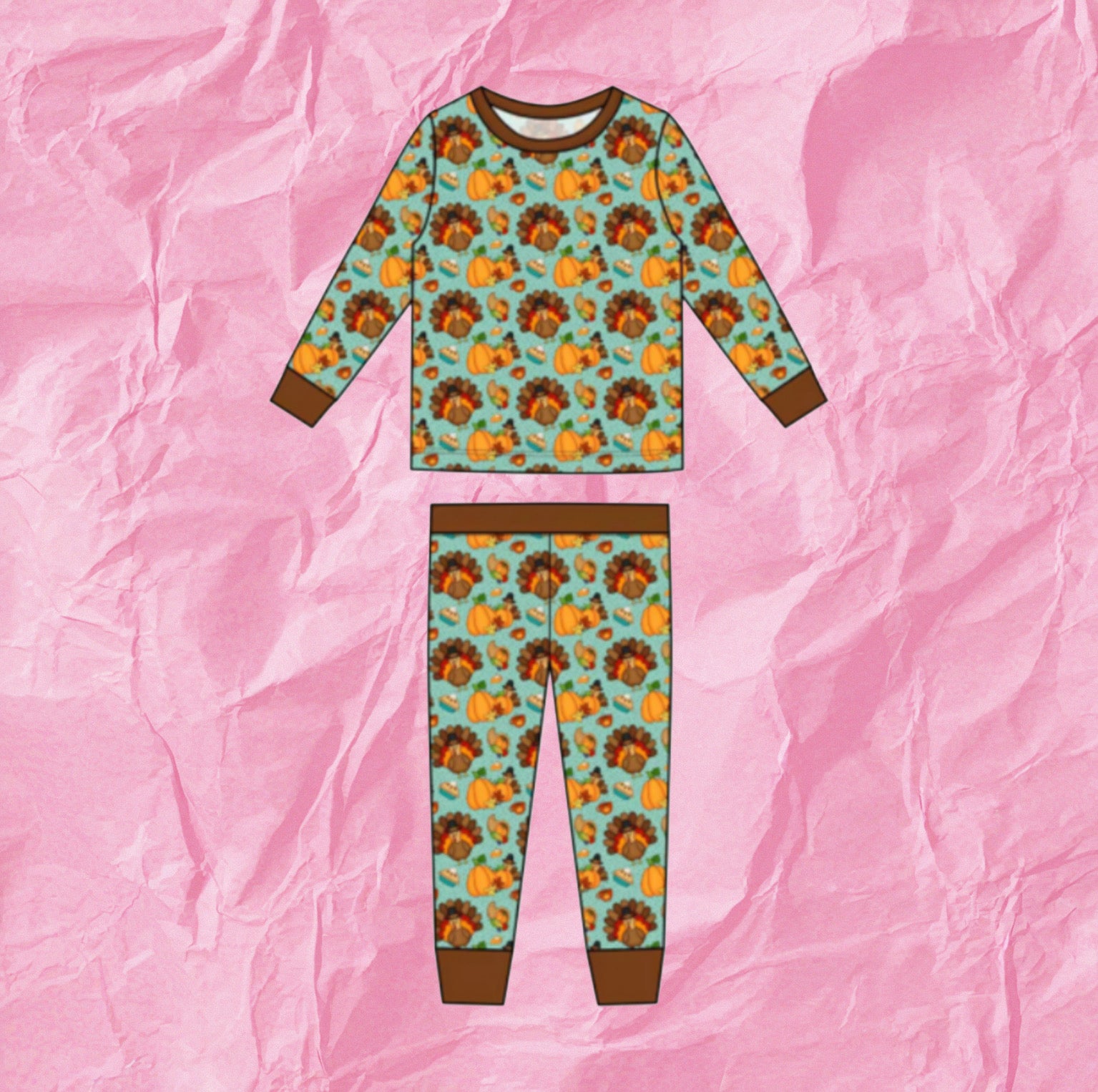 Boys Turkey Bamboo Pajama