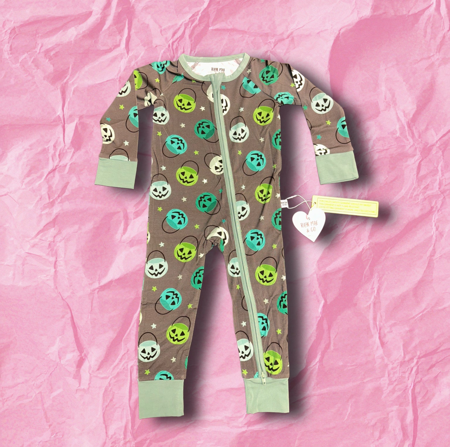 Spooky Cutie Boy Bamboo Pajamas
