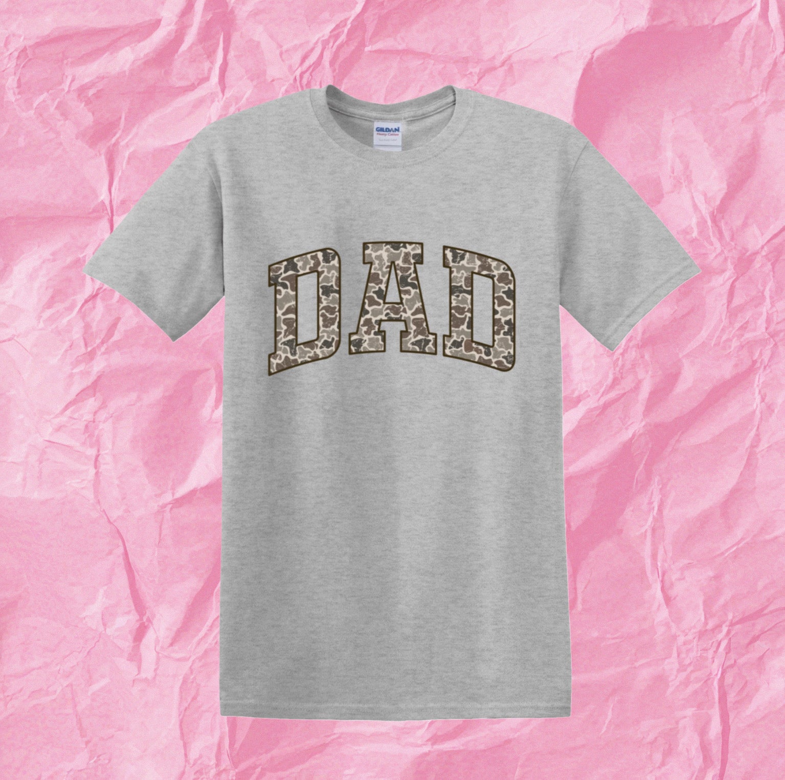 Camo Dad T-Shirt
