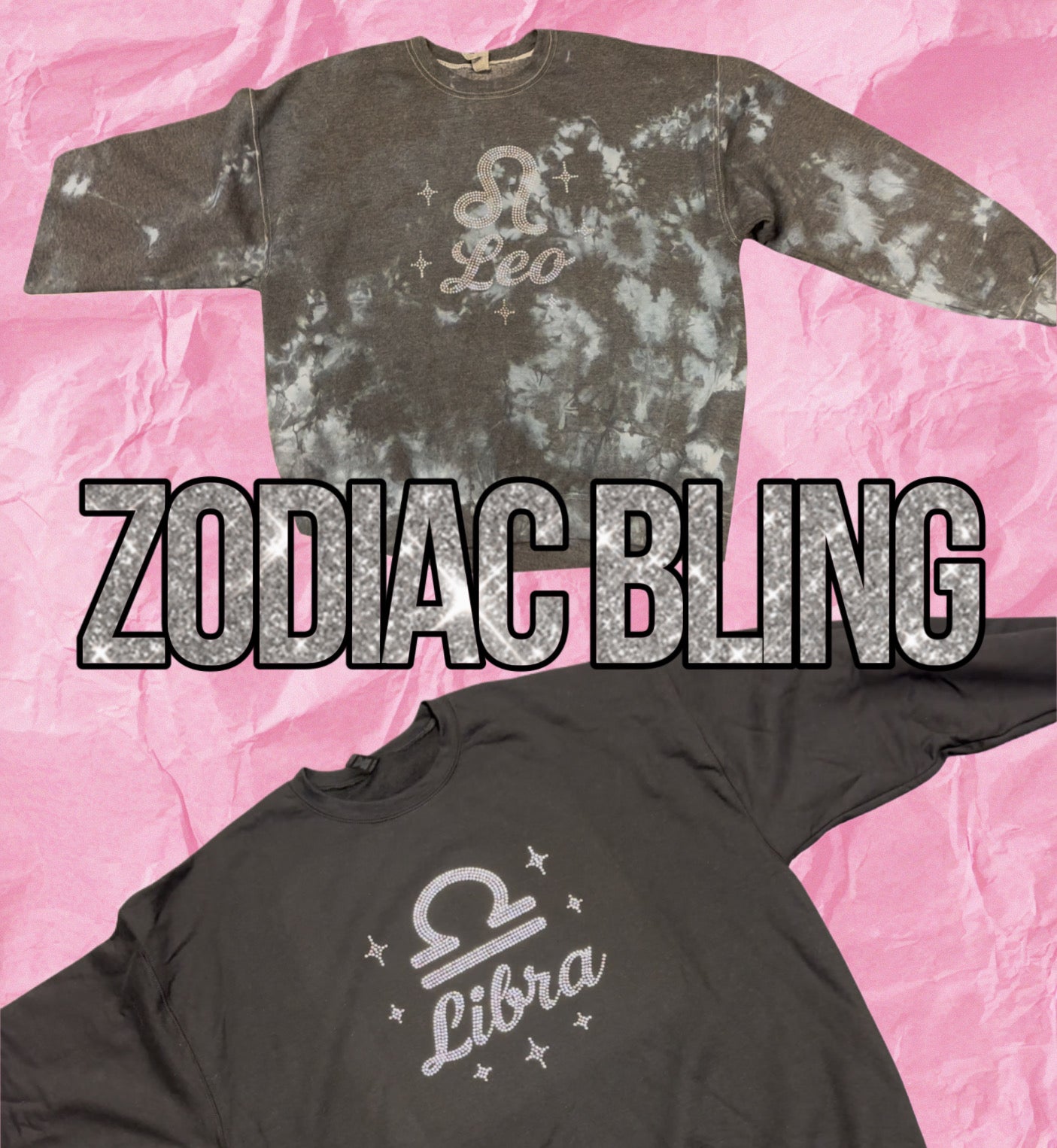 Rhinestone Zodiac Crewneck