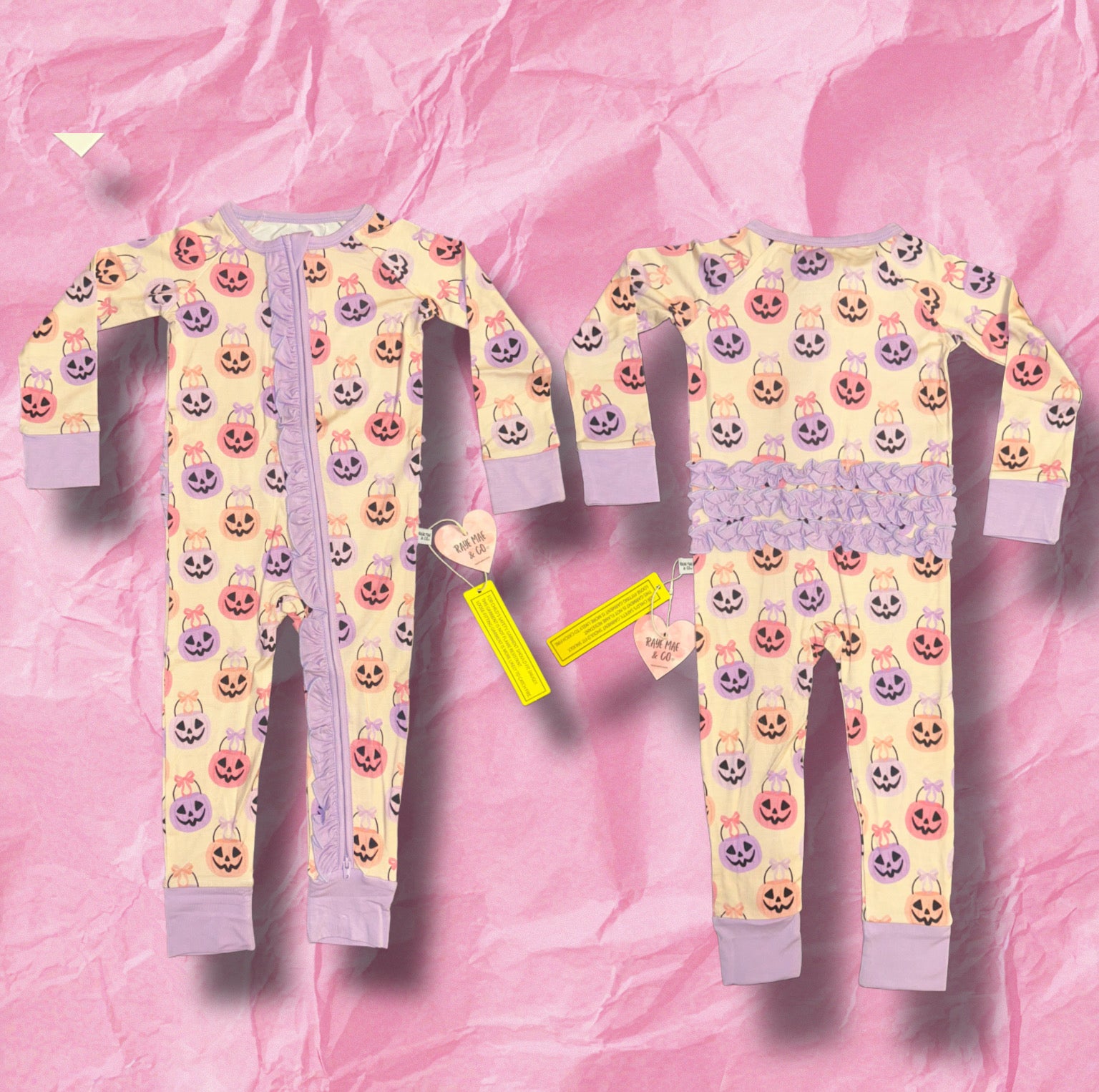 Spooky Cutie Girl Bamboo Pajamas