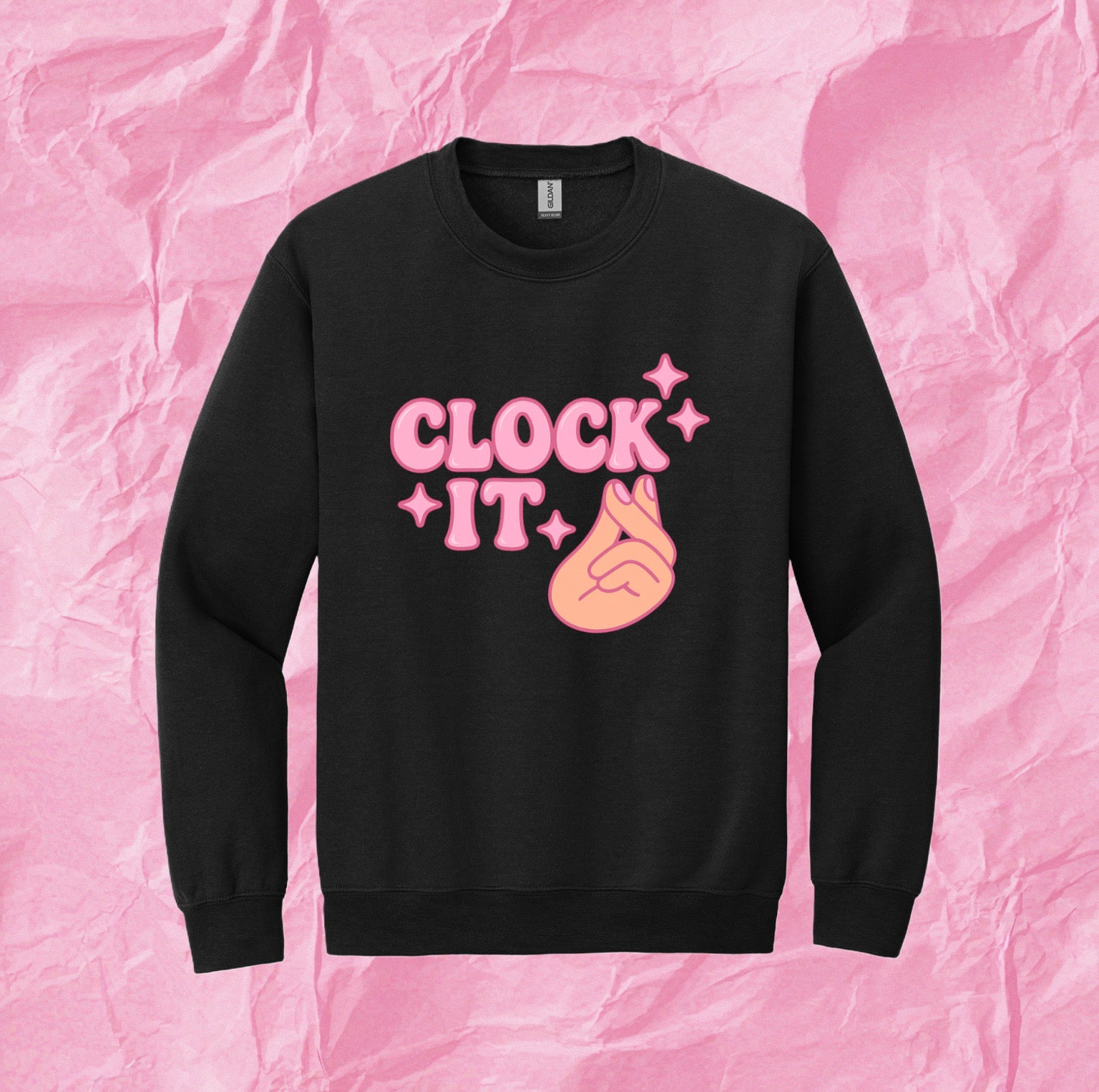 Clock it Crewneck