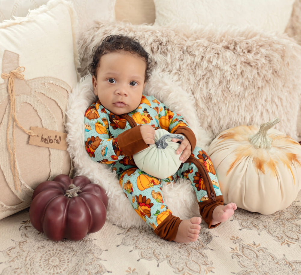 Boys Turkey Bamboo Pajama