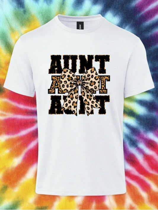 Leopard Aunt T-Shirt