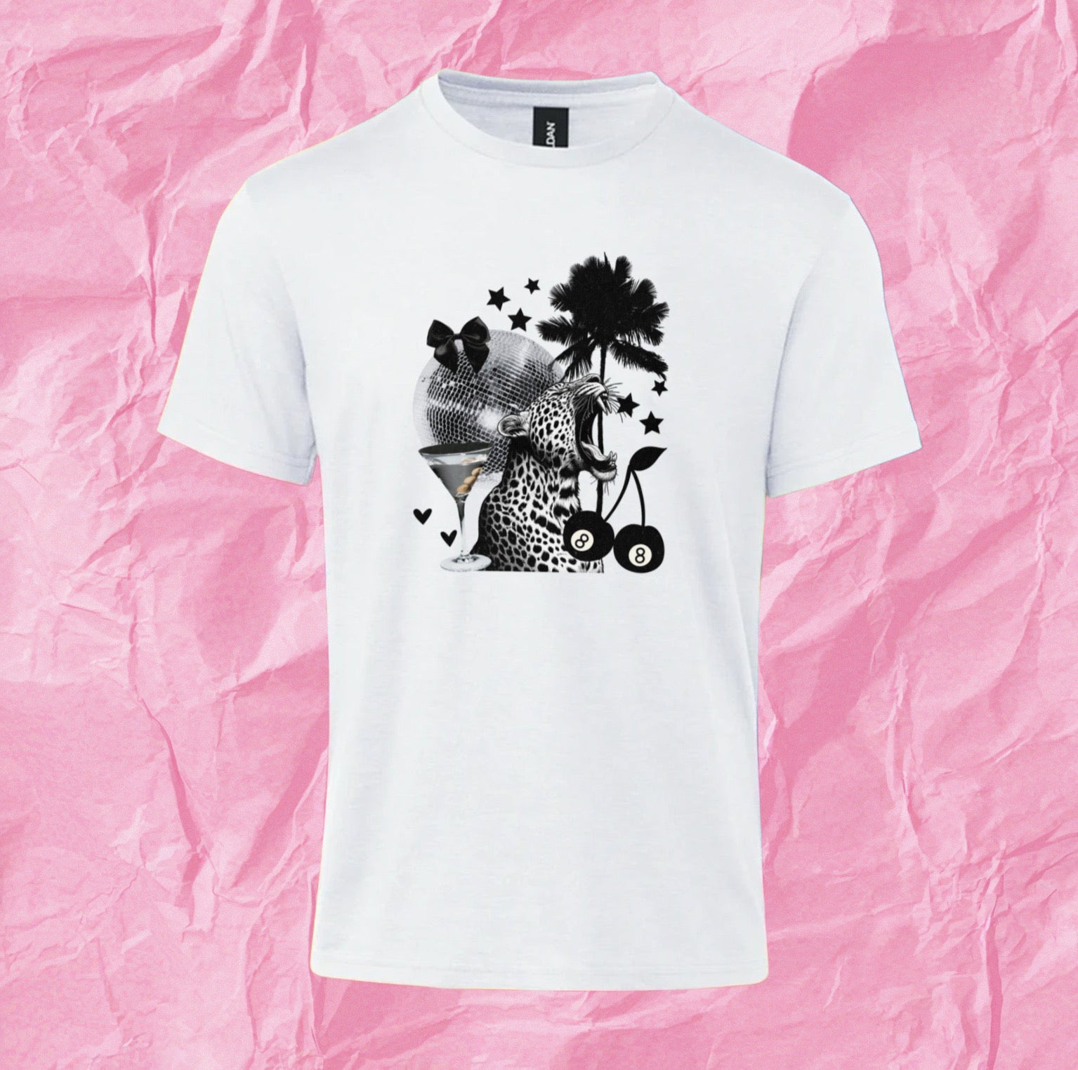 Leopard 8 Ball T-Shirt