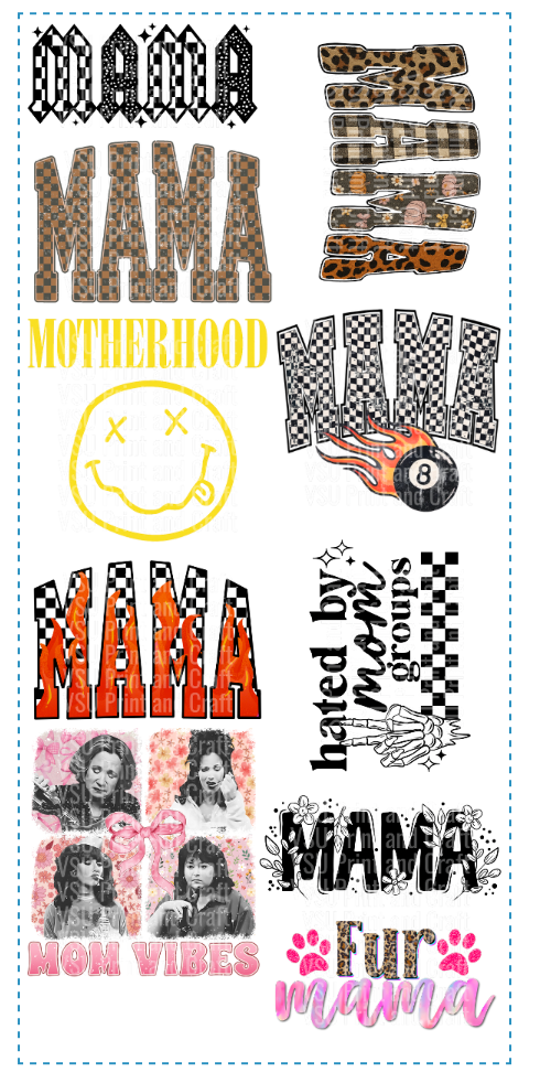 Mom/Mama Premade Gang Sheet