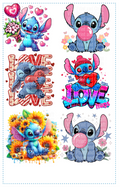 Stitch Premade Gang Sheet
