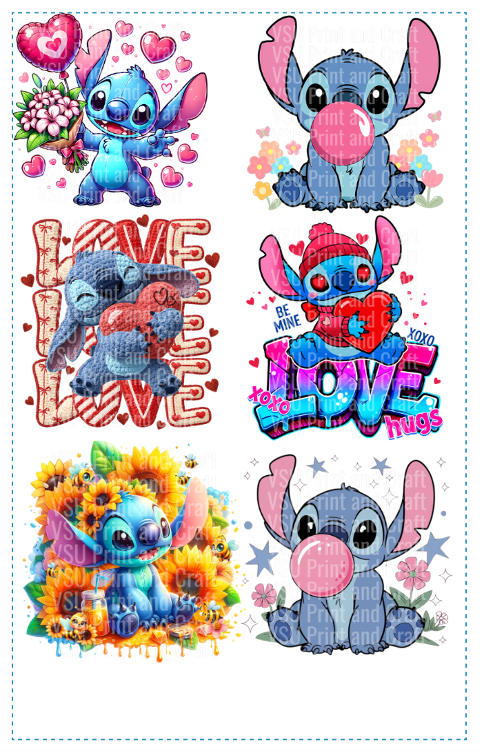 Stitch Premade Gang Sheet